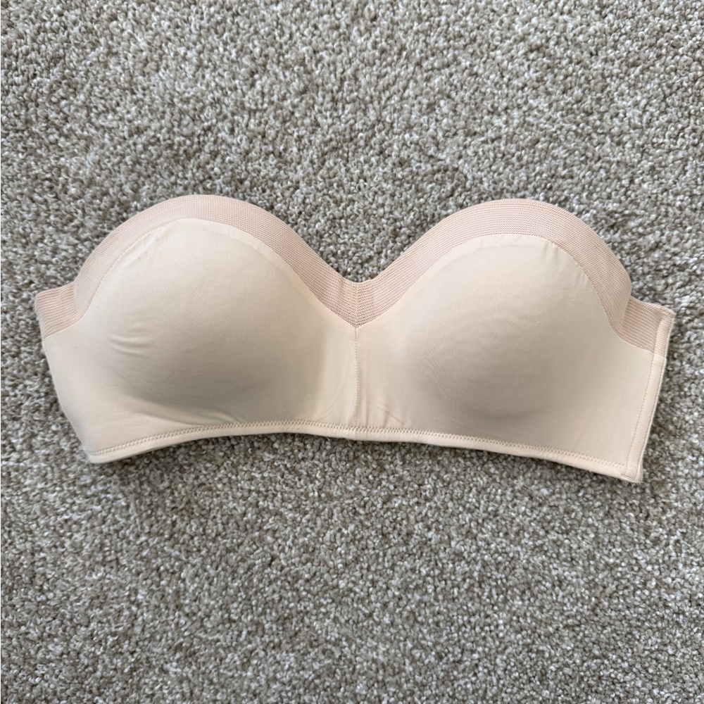 Lively, Strapless Nude Smooth Convertible Bra, No Straps, 34C